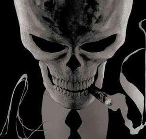 The Smoking Skull