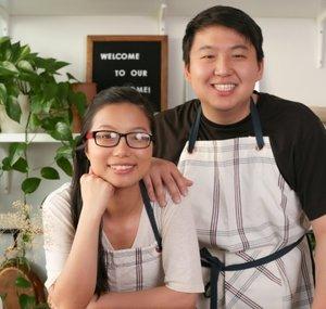 Two Plaid Aprons