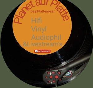 Planet auf Platte