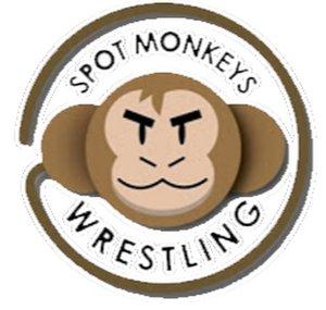 Spot Monkeys Wrestling