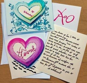 Letters from heart