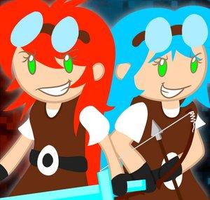 2girls1minecraft