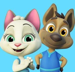 Au Miau - Desenhos Animados