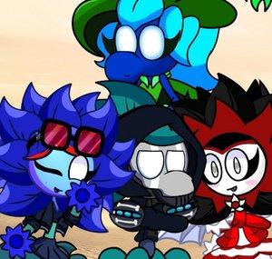 Rals Karen Vampira y Nancy. 