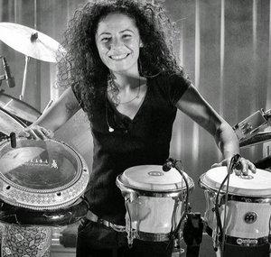 Percussionist Simona Abdallah