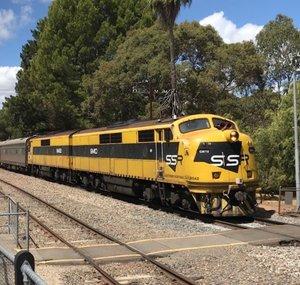 Trains in Adelaide