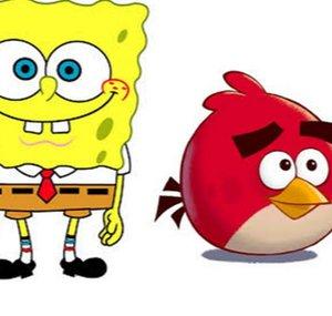 SpongeBob and Angry Birds Fan 2000
