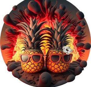 Two Pineapples