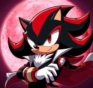 Shadow The Hazbin hedgehog