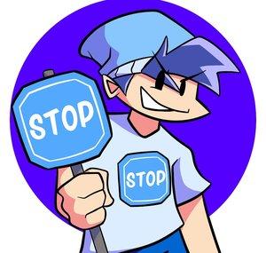 BlueStopSign