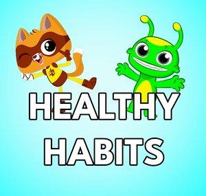 Healthy Habits for Kids! Cartoons and Songs