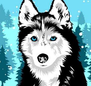 Snow Dogs Shorts with Gone to the Snow Dogs