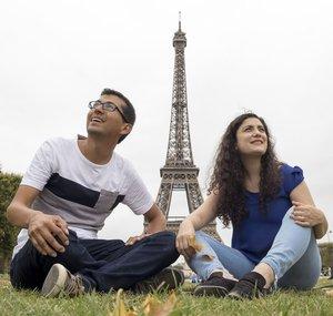 Ana y Bern (en Paris)