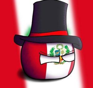 Countryballs Peruviano 