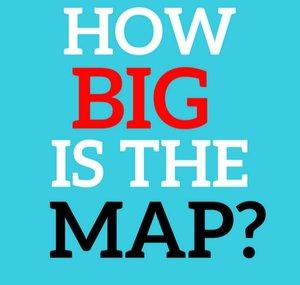 How Big is the Map?