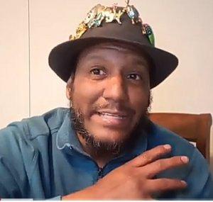 Aaron Proctor the Ephemera Guy  W/ The Brooch Hat