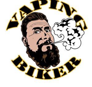 Vaping Biker