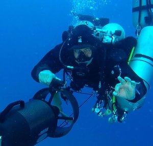 Diving with Nikolay Prozeba