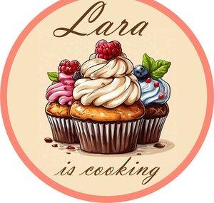 Lara is cooking
