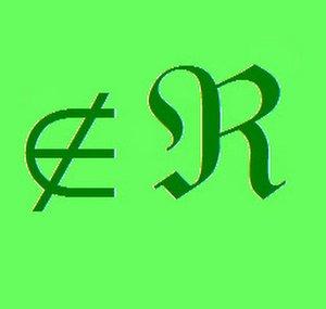 nao pertence aos reais