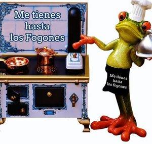 ME TIENES HASTA LOS FOGONES