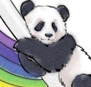 rainbowartpanda