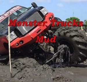 Monster Trucks in Mud