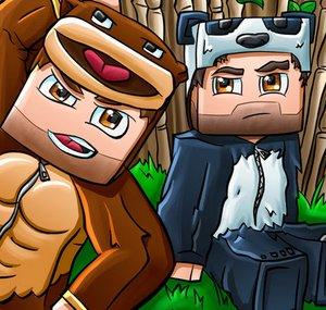 Jolly ol Brits play Minecraft